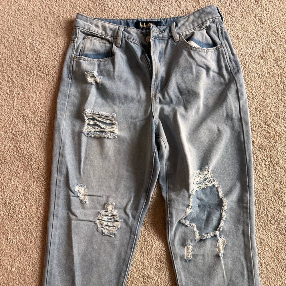 Indigo Rein High Rise Denim - Picture 2 of 3